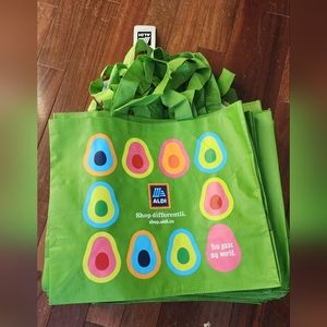 8 Aldi reusable shopping bag (8 bags)